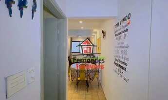 Imagem 2: Apartamento mobiliado frente mar com 1 dormitório para alugar, 50 m² por R$ 1.900/mês - Av