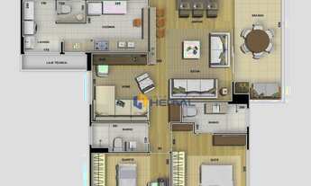 Imagem 7: Apartamento com 2 dormitórios à venda, 103 m² por R$ 807.000,00 - Vila Bosque - Maringá/PR