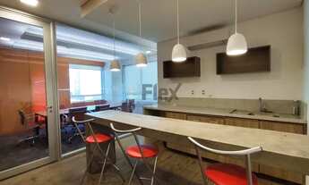 Imagem 8: Aluga conjunto mobiliado com 109,50m² de área útil no Escritórios Rio Negro Alphaville