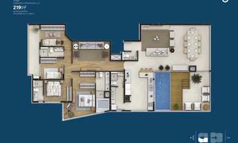 Imagem 7: Apartamento para venda tem 94 metros quadrados com 3 quartos em Itacolomi - Balneário Piça