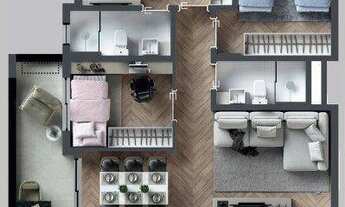 Imagem 3: Apartamento com 3 dormitórios à venda, por R$ - Juvevê - Curitiba/PR