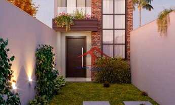 Imagem 2: Casa duplex nova, com 03 quartos suítes, 146 m² por R$ 663.000 - Maraponga - Fortaleza/CE