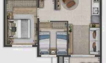 Imagem 3: Apartamento a venda 2 dormitórios com vaga a 350m da Estação Penha