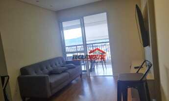 Imagem 2: Apartamento com 2 dormitórios para alugar, 56 m² por R$ 3.300,00/mês - Jardim Flor da Mont