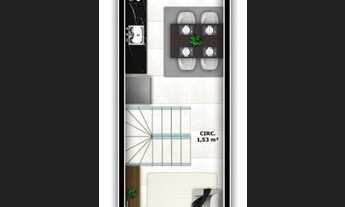 Imagem 2: SOBRADO GEMINADO no JARDIM IRIRIÚ com 2 quartos para VENDA, 60 m²