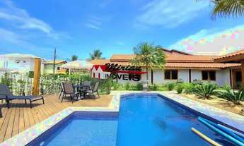 Imagem 3: Casa a venda em condominio com 848m2 de terreno varanda piscina 6 suites, sala para 3 amb