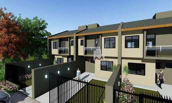 Imagem 2: Sobrado com 3 dormitórios à venda, 84 m² por R$ 424.000,00 - Sítio Cercado - Curitiba/PR