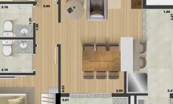 Imagem 3: Apartamento para Venda em São José dos Campos, Parque Industrial, 2 dormitórios, 1 suíte