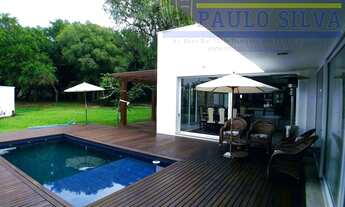 Imagem 6: Belíssima casa em condomínio fechado, 3 suítes, dependência, piscina, 2 terrenos. R$-2.200