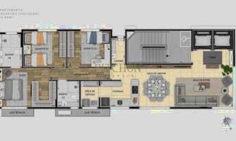 Imagem 4: Apartamento à venda, 3 quartos, 1 suíte, 2 vagas, Santo Agostinho - Belo Horizonte/MG