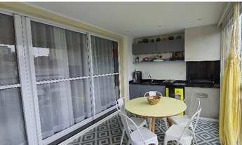 Imagem 3: Apartamento com sacada Gourmet