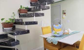 Imagem 3: Cobertura duplex com 2 dormitórios à venda, 119 m² por R$ 400.000,00 - Parque São Vicente