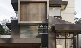 Imagem 2: Casa com 4 dormitórios à venda, 351 m² por R$ 2.680.000,00 - Condomínio Residencial Jaguar