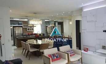 Imagem 2: Apartamento à venda com 03 dormitórios e lazer à venda, 96m² - Vila Valparaíso - Santo And