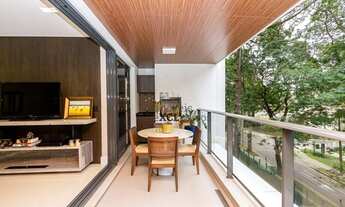 Imagem 3: Apartamento com 2 dormitórios para alugar, 122 m² por R$ 11.685,32/mês - Alto da Glória