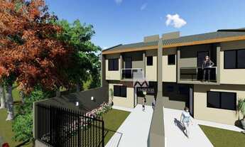 Imagem 3: Sobrado com 3 dormitórios à venda, 84 m² por R$ 424.000,00 - Sítio Cercado - Curitiba/PR