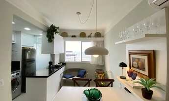 Imagem 7: Decorado em prédio com piscina e apto com vista para o mar!