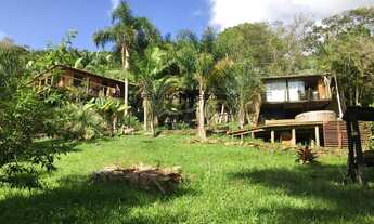 Imagem 1: VENDO CASA E ESTÚDIO COM GARAGEM COBERTA na ENCANTADA próximo 9 km do centro de Garopaba e