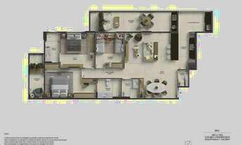 Imagem 2: Apartamento para venda tem 130 metros quadrados com 4 quartos em Icaraí - Niterói - RJ