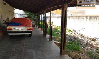 Imagem 3: Terreno com 195 m² odo murado e fechado com portão de madeira e cobertura de proteção - Vi