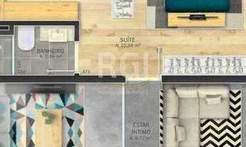 Imagem 6: Apartamento para Venda - 103.35m², 3 dormitórios, sendo 2 suites, 2 vagas - Passo da Areia