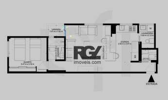 Imagem 16: Apto totalmente reformado e decorado na Frei Caneca à venda, 60 m² por R$ 649.000 - Conso