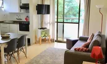 Imagem 3: Flat para aluguel com 48 metros quadrados com 1 quarto em Bela Vista - São Paulo - SP