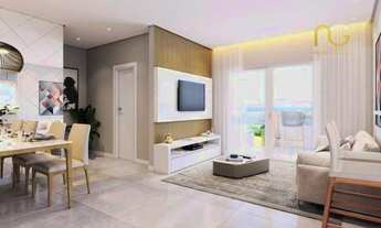 Imagem 3: Apartamento com 2 dormitórios à venda, 84 m² por R$ 575.130,52 - Canto do Forte - Praia Gr