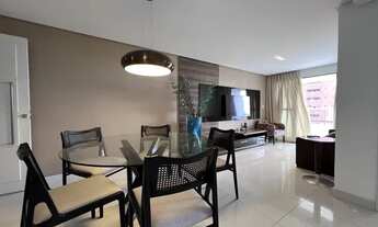 Imagem 2: Apto todo mobiliado,105m², Pos. Nascente Sul, 3qtos sendo 2 suítes+ wc de serv