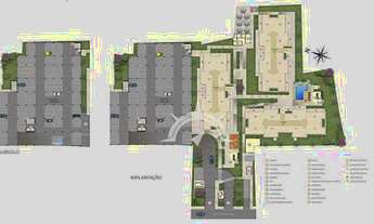 Imagem 2: PORTO NOBRE vende apartamento 2 dormitórios, sendo 1 suíte, com varanda e churrasqueira, n