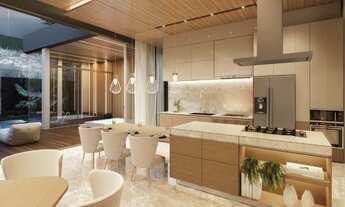 Imagem 5: Casa em construção no residencial tambore 2 em Alphaville