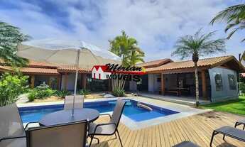 Imagem 6: Casa a venda em condominio com 848m2 de terreno varanda piscina 6 suites, sala para 3 amb