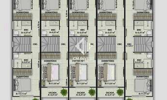 Imagem 3: Sobrado com 2 suítes e passagem lateral no Bairro Potecas em São José