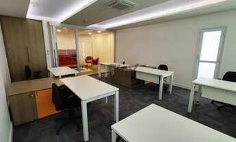 Imagem 6: Aluga conjunto mobiliado com 109,50m² de área útil no Escritórios Rio Negro Alphaville