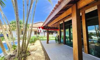 Imagem 7: Casa a venda em condominio com 848m2 de terreno varanda piscina 6 suites, sala para 3 amb