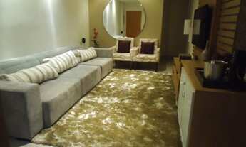 Imagem 1: Apto semi mobiliado - 3 dormts sendo 1 suíte com ar condicionado - Terraço - 2 Vagas de ga