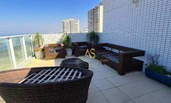 Imagem 2: Espetacular Cobertura com 3 dormitórios à venda, 342 m² por R$ 1.790.000 - Aviação - Praia