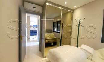 Imagem 7: Apartamento com 1 dormitório próximo da Avenida Faria Lima com quarto, sala, cozinha e ban