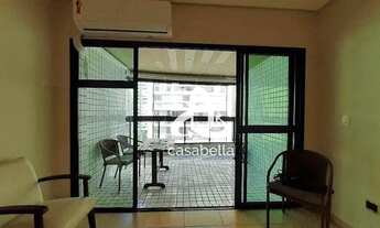 Imagem 5: Apartamento com 3 dormitórios para alugar, 128 m² por R$ 7.000,02/mês - Pompéia - Santos/S