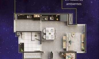 Imagem 4: Imob02 - Apartamento 51 m² - venda - 2 dormitórios - Smart Apê - Indaiatuba/SP