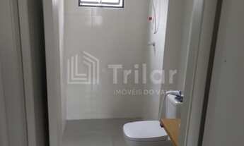 Imagem 3: Uma graça de apartamento com varanda de 1 dormitório com suíte e cozinha americana, lavabo