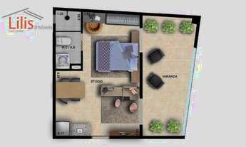 Imagem: Stúdios de 15 à 40m², metrô Carrão