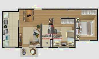 Imagem: Apartamento à venda, 48 m² por R$ 197.000,00