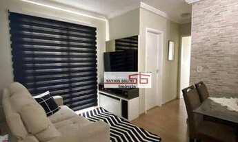 Imagem 2: Lindo apartamento 50 m² com 2 dormitórios planejados, sala com sacada, cozinha americana p