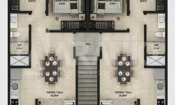 Imagem 7: Apartamento em construção com 2 dormitórios - Santa Regina - Itajaí/SC