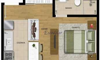 Imagem 5: Apartamento com 1 dormitório à venda, 38 m² por R$ 419.000,00 - Parada Inglesa - São Paulo