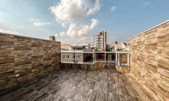 Imagem 4: Cobertura com 2 dormitórios para alugar, 88 m² por R$ 2.850,00/mês - Campestre - Santo And