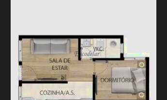 Imagem 6: Apartamento com 1 dormitório à venda, 28 m² por R$ 220.000,00 - Vila Guilherme - São Paulo