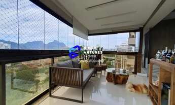 Imagem 6: Apartamento para locação no Condomínio Evidence na Península com 136m2 e 4 quartos mobilia