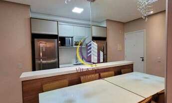 Imagem 2: Apartamento SEMI MOBILIADO com 2 dormitórios à venda, 59 m² por R$ 360.000 - Jardim Belval